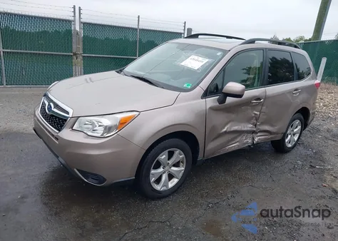 2015 Subaru Forester 2.5I Premium from USA, damaged, VIN JF2SJADCXFH507242